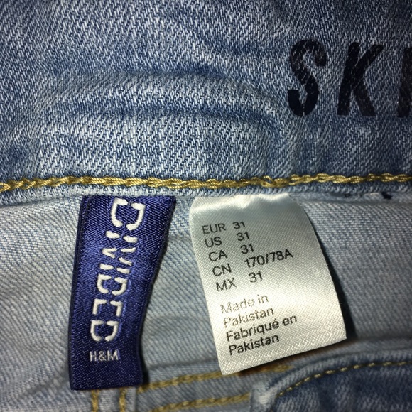 Blue distressed jeans - Picture 4 of 5